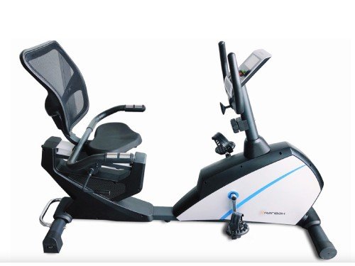 Bicicleta fija Recumbent Magnética Reforzada Ranbak 206N ergonómica