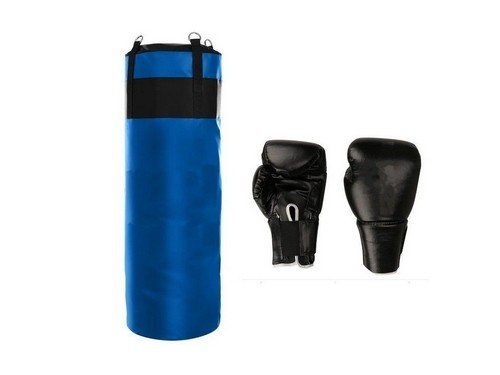 Bolsa de Boxeo 90 cm Reforzada + Par de Guantes Boxeo