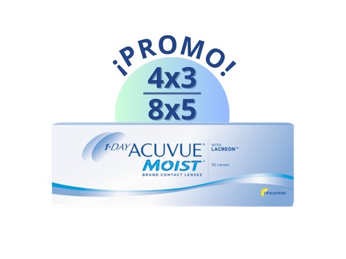 Lentes de Contacto 1-day Acuvue Moist