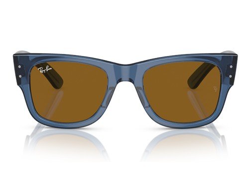 Anteojos de sol Ray-Ban Mega Wayfarer RB0840S, BLU SHN, BRN