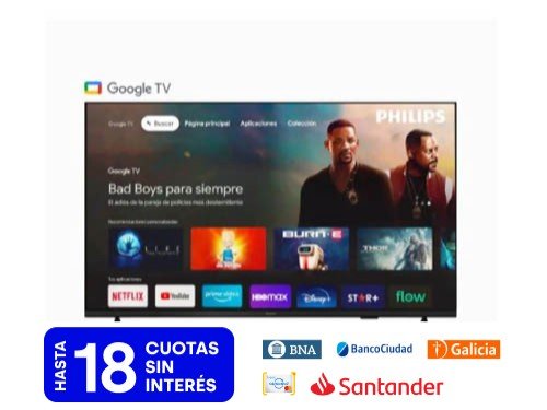 Smart Tv Fhd De 50 50pud7408/77 Philips