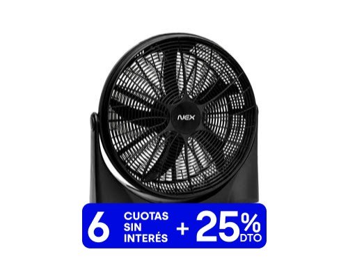 Ventilador Turbo Vb-20t 100w Nex