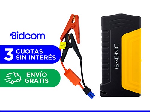 Arrancador Auto Moto Cargador Bateria Portatil Power Bank