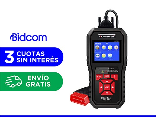 Scanner Automotriz Konwei KW850 Profesional OBD2 Diagnóstico Multimarc