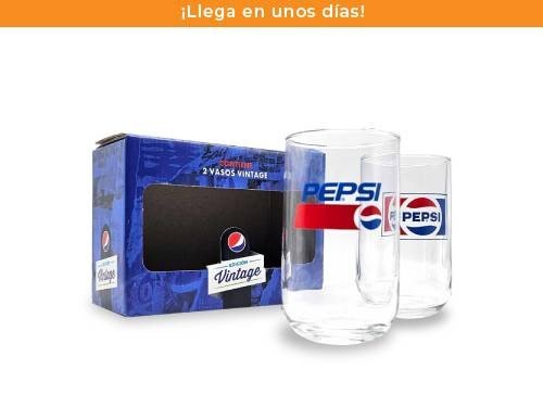 Pack: GP Two Pack Vasos Vintage 1986-1991 Pepsi