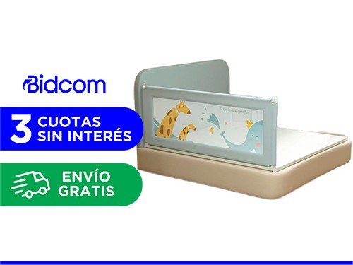 Baranda de Seguridad para Cama Gadnic con Diseño de Animales