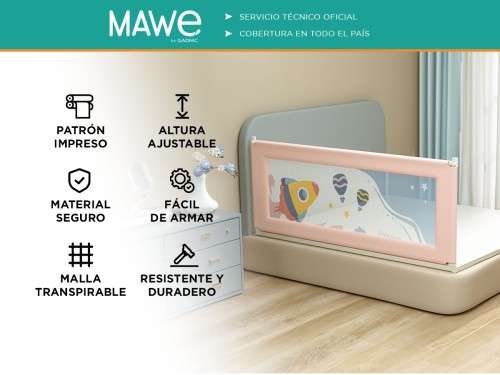 Baranda de Seguridad para Cama Gadnic con Diseño de Animales