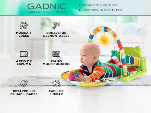 Colchoneta de Bebe Gadnic Gimnasio Musical