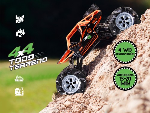 Auto a Control Remoto Gadnic Twist 15 Camioneta Monster Truck 4X4