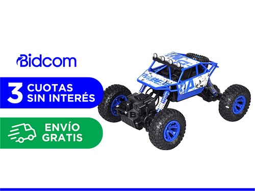 Auto a Control Remoto Gadnic Camioneta 4x4 40kmh 118 50mt Alcance Susp