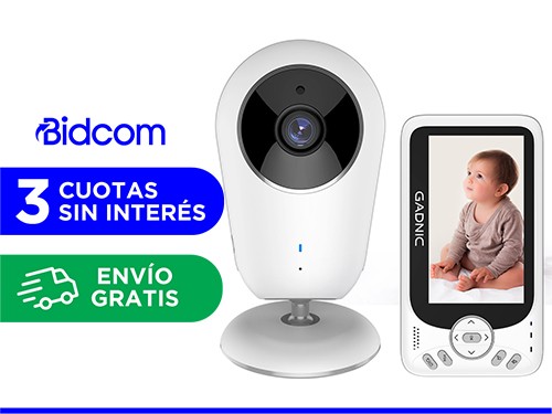 Baby Monitor Gadnic BMG90 Con Visión Nocturna