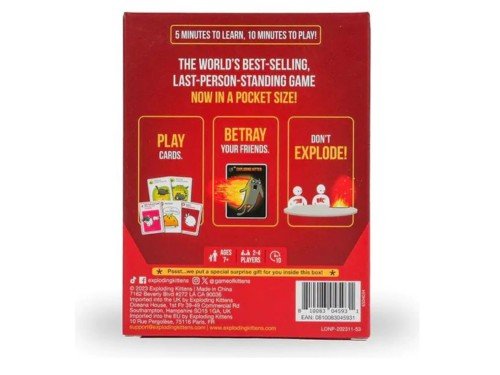 Juego de Mesa Exploding Kittens