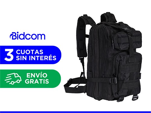 Mochila Táctica Gadnic 25Lts Militar Mochilero Compatible Camelback Co