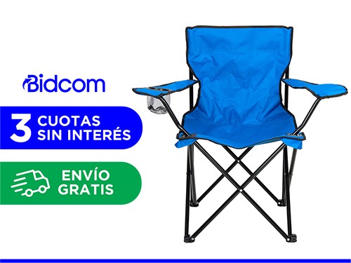 Silla Plegable Gadnic Camping Director Pesca Reforzada