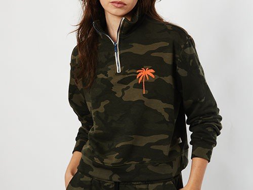 Buzo Zip Camo Set