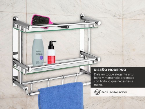 Organizador de Baño Gadnic BH01 Moderno Estante Porta Toalla