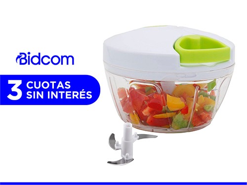 Cortador de Verdura Manual Gadnic C9E 900ml Picador de Alimentos