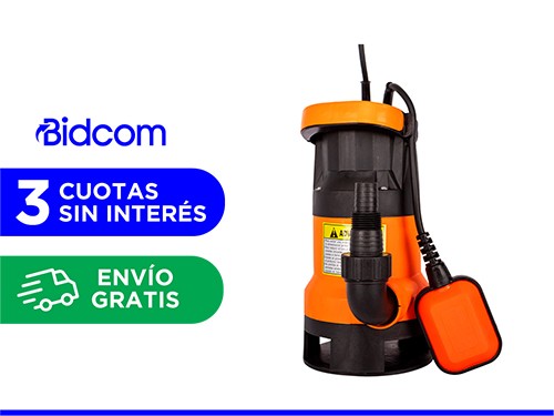 Bomba De Achique Gadnic Dyker02 Alta Potencia 400W