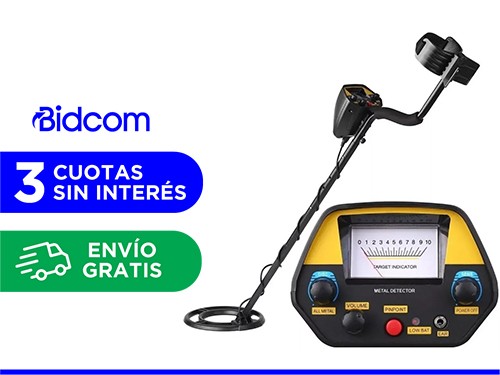 Detector de Metales Gadnic Profesional Alta Sensibilidad