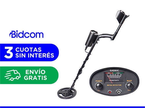 Detector de Metales Gadnic Alta Sensibilidad