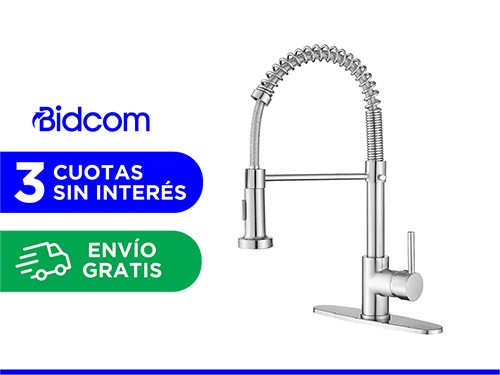 Griferia Extensible Para Cocina Gadnic Canilla Monocomando