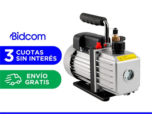 Bomba de Vacío Gadnic Aire Acondicionado Una Etapa 60L 124w