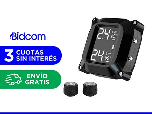 Tpms Sensor de Presión Y Temperatura Gadnic Con Sensores Externos Para