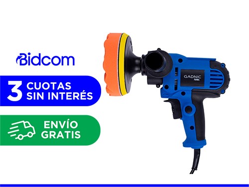 Pulidora Electrica Gadnic P2000 450W 150mm Profesional