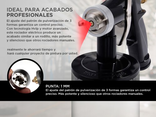 Pistola de Pintura Gadnic PG2000 650w Compresor