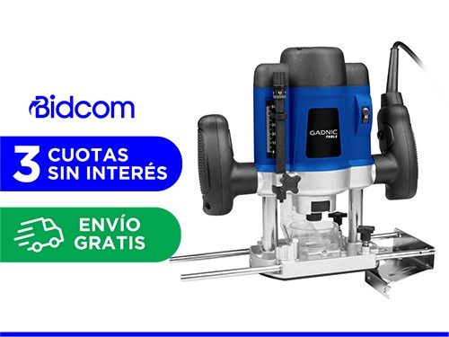 Cortadora de Enrutador Eléctrico Gadnic ROUT1200 Carpintería Madera