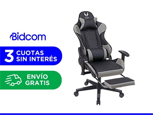 Silla Gamer Pro Gadnic Ergonómica Respaldo Ajustable Reposabrazos