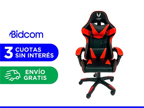 Silla Gamer Gadnic de Escritorio Ergonómica con Ruedas