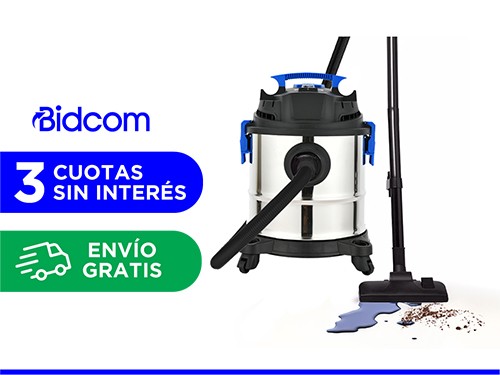 Aspiradora Industrial Profesional Gadnic De Tacho 18L 1200W 3 en 1