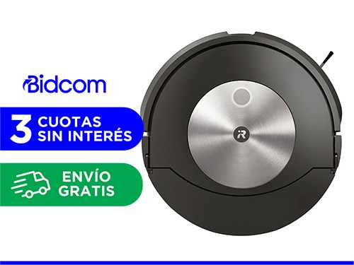 Aspiradora Trapeadora Robot iRobot Roomba C7 Negro