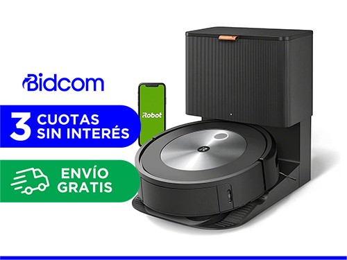 Aspiradora Robot iRobot Roomba J7+ WiFi Alexa + Estacion de Autovaciad