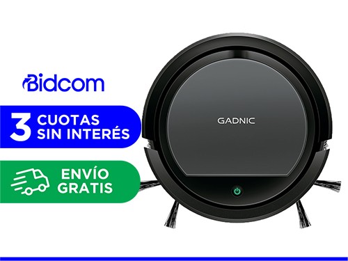 Aspiradora Robot Gadnic 3 Modos de Limpieza y Trapeo