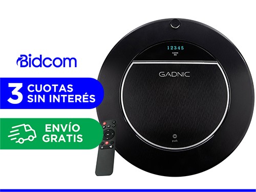 Aspiradora Robot Gadnic Clean Mate Z600 4 Modos 130m2 Silenciosa