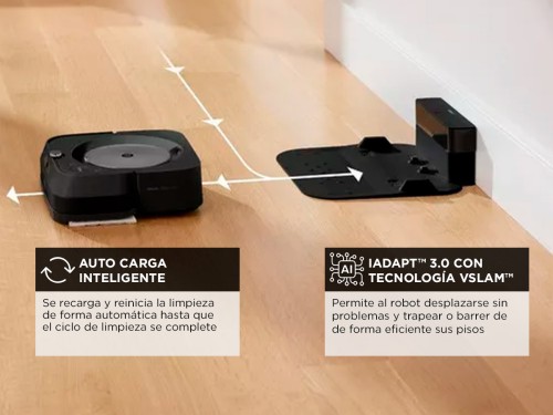 Trapeadora Robot IRobot Braava Jet M6 Negro