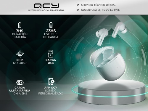 Auriculares Bluetooth QCY Manos Libres Inalambrico