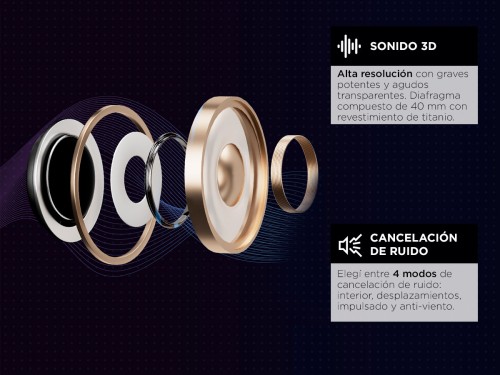 Auriculares QCY H3 Headset Inalámbricos