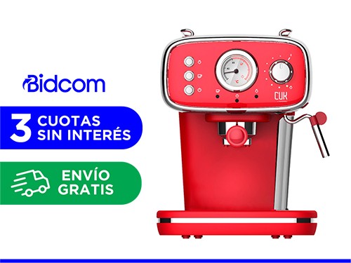 Cafetera Express Gadnic CME08 Home Pro 1050W 19 Bar Con Espumador