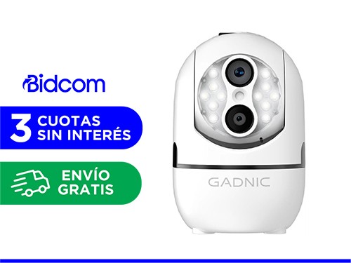 Cámara de Seguridad Gadnic con Lente Dual