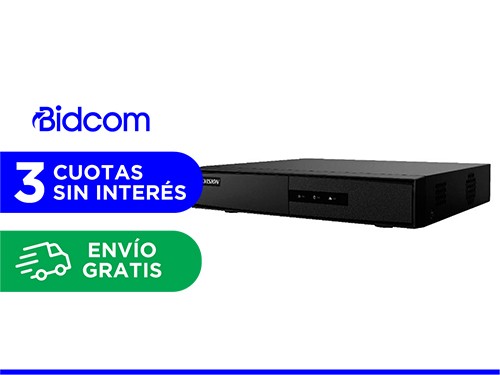 Grabadora DVR Hikvision 4 Canales DS-7204HGHI-M1 720p