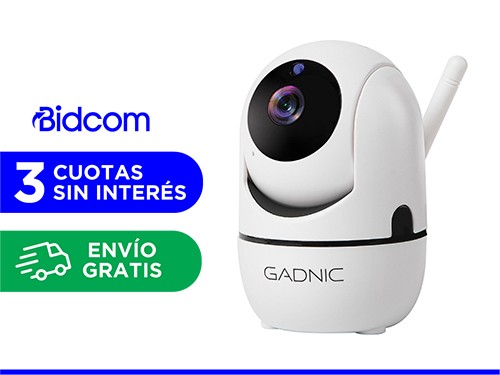 Cámara de Seguridad Gadnic SX9 IP Motorizada WiFi P2P Full Hd Visión N