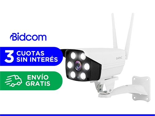 Camara De Seguridad Gadnic CM200W IP WIFI Exteriores HD 1080P