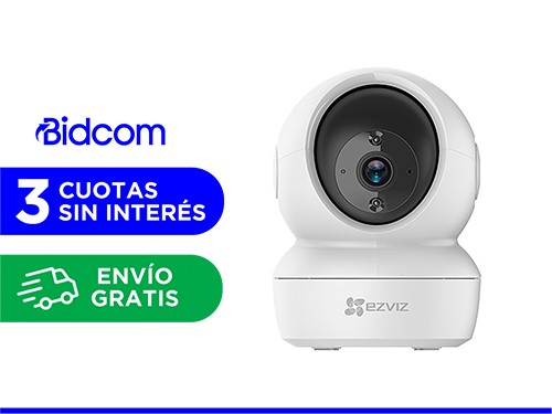 Cámara IP Ezviz WiFi Paneo e Inclinación Inteligente CS-C6N-R101-1G2WF