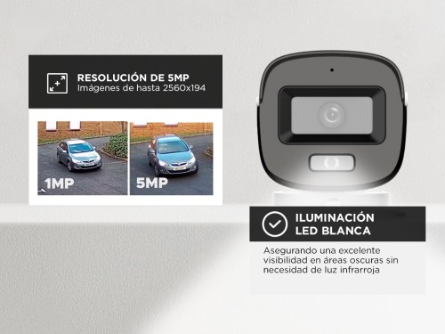 Cámara De Seguridad Hikvision ColorVu DS-2CE10DF0T-FS