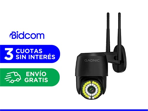 Cámara de Seguridad Gadnic Audio Bidireccional