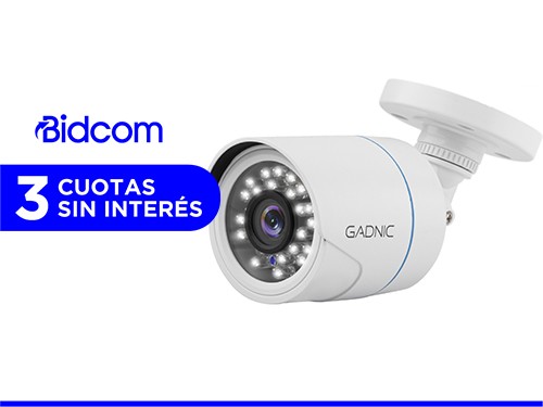 Cámara De Seguridad Gadnic Bullet IP CCTV Hd 720P Visión Nocturna Incl