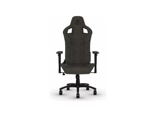 Silla de escritorio Corsair T3 Rush gamer ergonómica charcoal